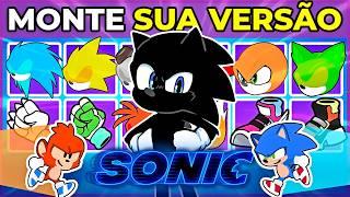  MONTE SUA VERSÃO DE SONIC  | Como você seria no mundo do Sonic? #Sonicsona #quiz #macaquiz