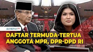 Daftar Anggota MPR, DPR dan DPD RI Termuda-Tertua Periode 2024-2029