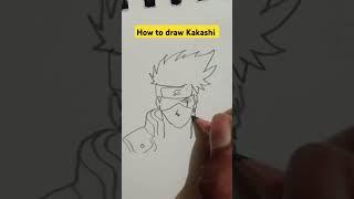 How to draw Kakashi hatake||sketch with pratham||Kakashi drawing||jjk||