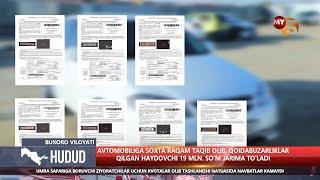 Avtomobilga soxta raqam taqib olib, qoidabuzarliklar qilgan haydovchi 19 mln. so'm jarima to'ladi