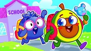 Pit and Penny School Stories with Friends  || More Funny Stories for Kids