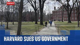 Harvard University sues Trump administration over ban on foreign students