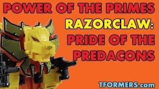 Power Of The Primes Titan Class Predacon Razorclaw & Onyx Prime - Predaking Review, Part IV