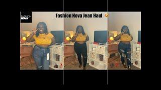 Fashion Nova Haul | Plus Size Jeans (Size 16) + Rating Them ️