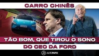 O DIA QUE CHEFÃO DA FORD RECONHECEU A SUPERIORIDADE DO CARRO ELÉTRICO CHINÊS