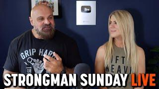 Strongman Sunday LIVE with Loz and Liz