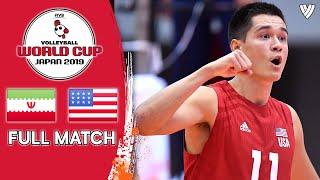 Iran  USA - Full Match | Men’s Volleyball World Cup 2019