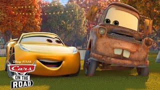 Cruz Ramirez Surprise Visit in Cars on the Road! | Pixar Cars