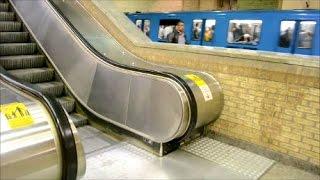SOME ESCALATORS IN MONTREAL METRO STATIONS