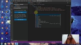 Cara membuat array dua dimensi php menggunakan visual studio code