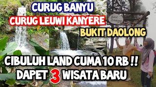 Sensasi Wisata Air Curug Leuwi Kanyere Sentul | Jelajahi Cibuluh Land Bogor cuma 10 RB !