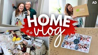 HOME VLOG!  back to routines, wedding gifts, bathroom reno before/after & post-holiday tidying  AD