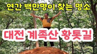 맨발걷기 최고명소 대전 계족산황톳길