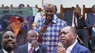 UDA LEADERS ALMOST WALKED OUT OF BURIAL AFTER SEN NYUTU LECTURED RUTO AND UDA LEADERS LIKE BURUKENGE