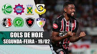 TODOS OS GOLS DESTA SEGUNDA-FEIRA 19/02/24 | GOLS DE HOJE PELOS ESTADUAIS 2024