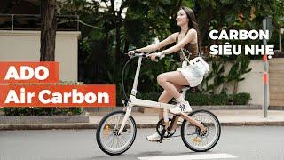 Trên tay ADO Air Carbon: xe đạp trợ lực điện carbon siêu nhẹ