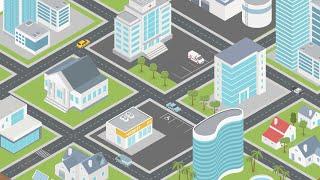 Isometric 3D Animation Scenes - After Effects Template