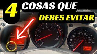 4 COSAS QUE DEBES EVITAR EN CUALQUIER COCHE