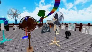 Roblox Ceiling fan, pedestal fans and table fans video. kipas Angin. Huge Pedestal fans