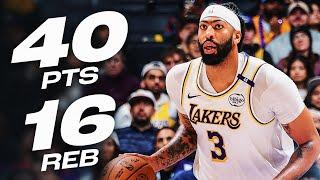 Anthony Davis IMPRESSIVE 40-PT DOUBLE-DOUBLE | December 15, 2024