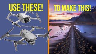 5 STEPS to make INCREDIBLE and EPIC DRONE photos!