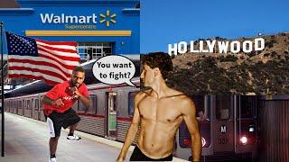 Never go to the LA metro...