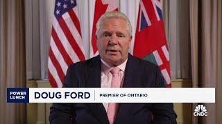 Ontario Premier Doug Ford on Trump's proposed tariffs on Canada