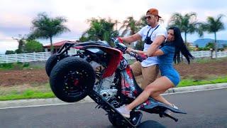 Ways of Wheelie a Quad With A Girl