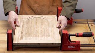 Как изготовить мебельную дверку или мебельный фасад из массива дерева  Обвязка и филёнка фасада