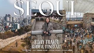 3 DAYS IN SEOUL | travel itinerary, hidden gems, best things to do & where to eat
