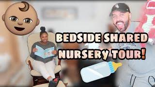 BEDSIDE NURSERY TOUR! | SHARING ROOM W/ NEWBORN