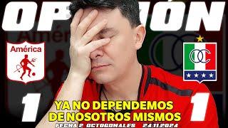 ¡EQUIPO TRISTE!️ Análisis América 1 de Cali vs Once Cladas| 1  Fecha 2 Cuadrangulares 2024 II