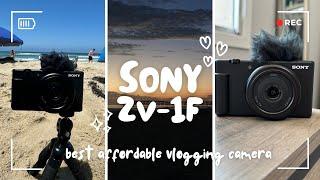 SONY ZV-1F: the best affordable vlogging camera