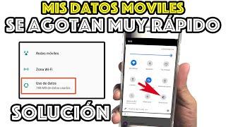 MIS DATOS SE CONSUMEN MUY RAPIDO | COMO CONTROLAR DATOS MOVILES EN ANDROID | Internet Lento en Móvil