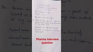 R2A media #Most common question #Pharma interview question# part-3