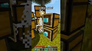 Are those Diamond chests?  #shorts #minecraft