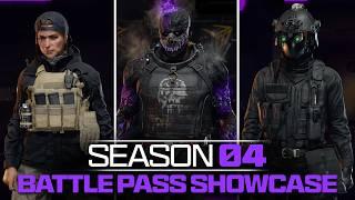 FULL Black Ops 6 Season 4 Battle Pass Operators SHOWCASE! (Battle Pass Tiers, Tier 100, & Operators)
