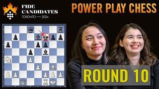 Aleksandra Goryachkina vs Lei Tingjie | Women's FIDE Candidates 2024 | Round 10