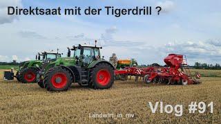 Vlog #91 Funktioniert Direktsaat auch mit der Tigerdrill?