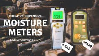 Woodworking Moisture Meters Test - Cheap vs Expensive