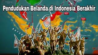 Tahun 1942, Belanda dan Sekutu Menyerah kepada Jepang di Hindia-Belanda (Indonesia)