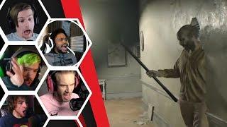 Let's Players Reaction To Jack Catching You And The Wall Jumpscare | Resident Evil 7