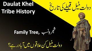 IHC Caste series: History of Daulatkhel  tribe - Dolatkhel  family tree- katti khel history