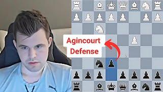 The Agincourt Defense Through the Eyes of Magnus Carlsen