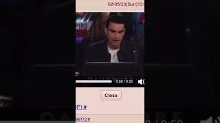 BEN SHAPIRO RIPS AOC 2023 #shorts