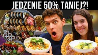 Restauracje za PÓŁ ceny? - Sprawdzamy jak TANIO zjeść na mieście!