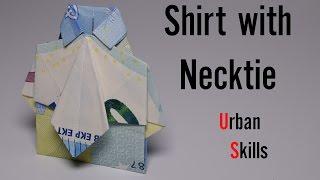 Euro Origami: Shirt with Necktie | Easy tutorials and how to's for everyone #Urbanskills