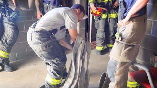 Multi-Family Dwelling Structure Fire Training | Hose Management