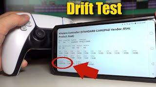 How Test Your Controller With Gamepad Tester (using phone/PC to detect drift on PS5 DualSense/PS4)