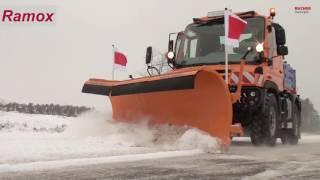 Bucher Municipal - Schneepflüge an Unimog U 218